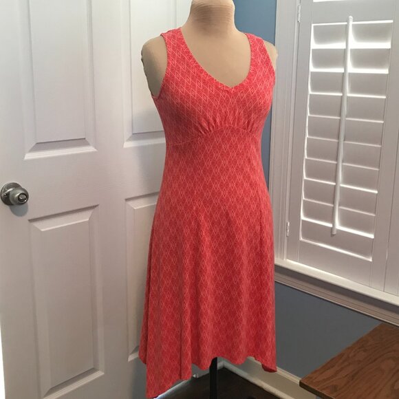 Columbia midi dress orange Omni-Freeze Advance Cooling XS - Picture 1 of 8